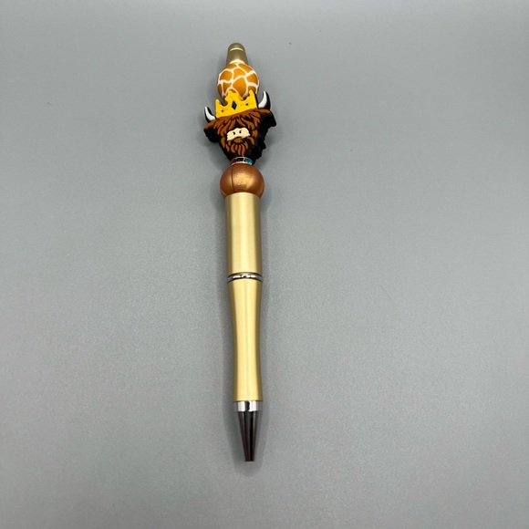 Handmade Other - 🎄4/$10🎄 Pen with Cow Silicone Topper - Handmade #5